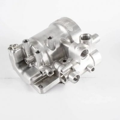 CNC machined automotive engine component
