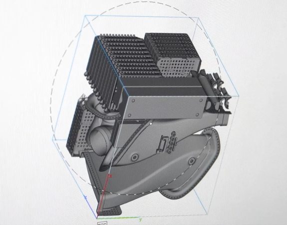 Exporting STL format CAD for 3D printing and manufacturing