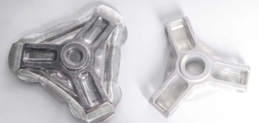 aluminium forging part production