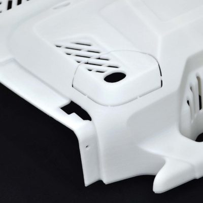 SLS Printed White Nylon (PA12) functional part