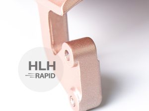 CNC Machined Part With Spray Painting Finish