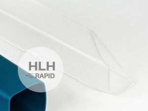 Urethane Cast part with semi-transparent, cloudy surface finish