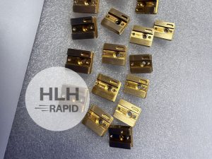 CNC Brass (C360) part - as machined