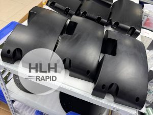 Black ABS CNC Machined Part