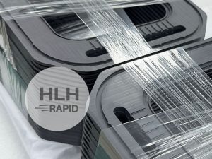 CNC Machined PPS-GF40 part with deburr finish