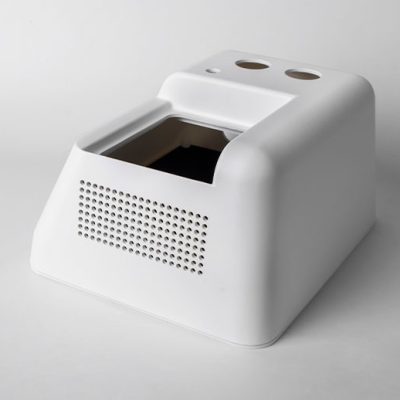 sla 3D printed smooth surface finish electronic housing