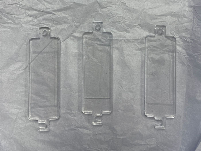 High Transparency SLA Resin Material With Deburr Finish