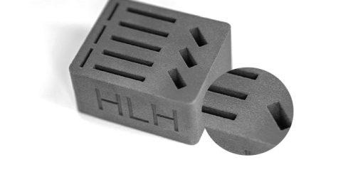 SLS PA12 Black Deburr / as printed finish
