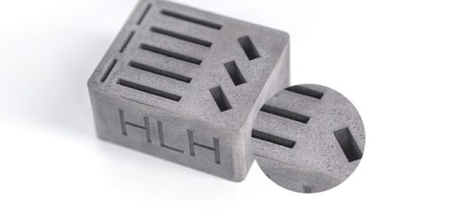 SLS 3D printed PA12 with smooth finish