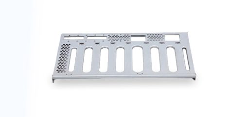 sheet metal CNC laser cut and punched prototype