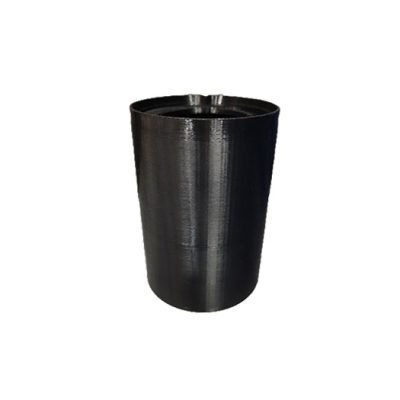FDM printed black functional part example