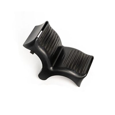 flexible vacuum cast part with black finish